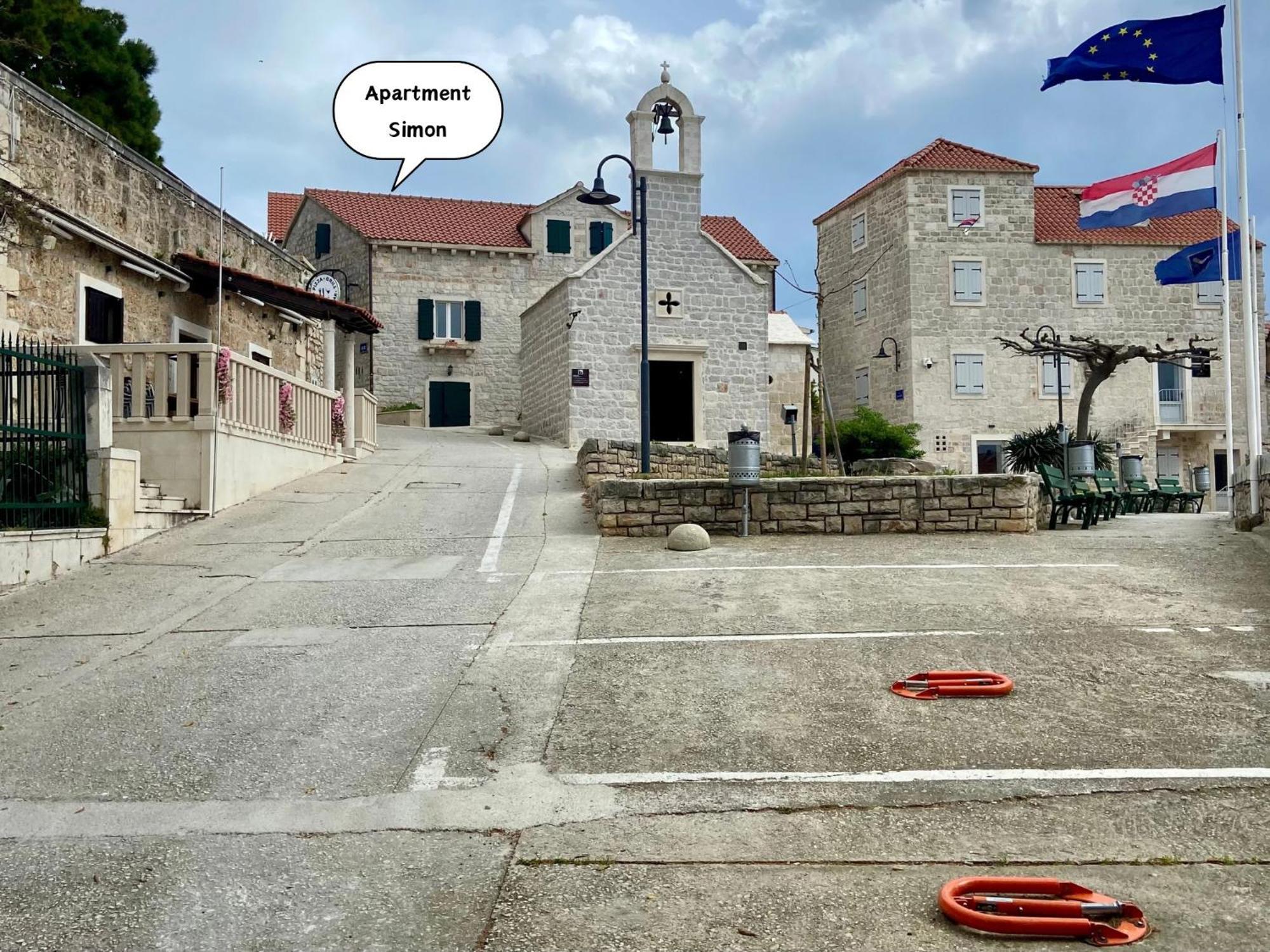 Apartment Simon - Old Stone Charm, Central Bol Life Exterior foto